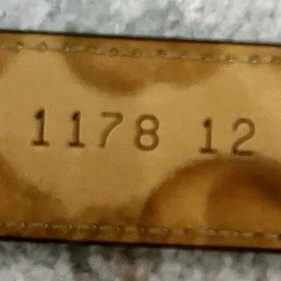 WCM New York Snakeskin Python Leather Belt Size Large - 1178 12 - Picture 6 of 6